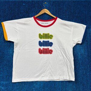 Billie Eilish Hit Me Hard and Soft 2025 Tour Oversized Tee S